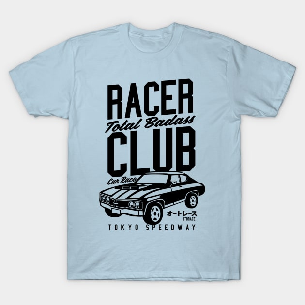 Vintage race club T-Shirt by Superfunky